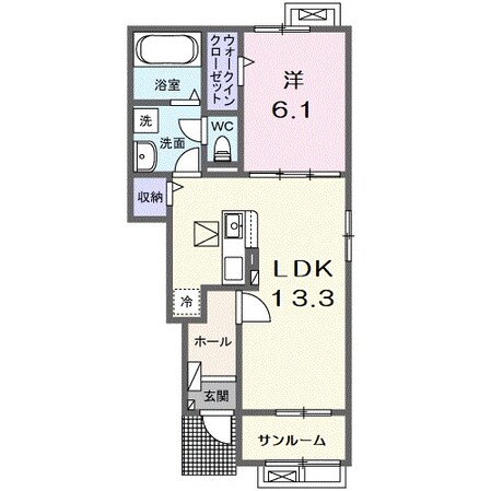 ボニート　ブローテの物件間取画像